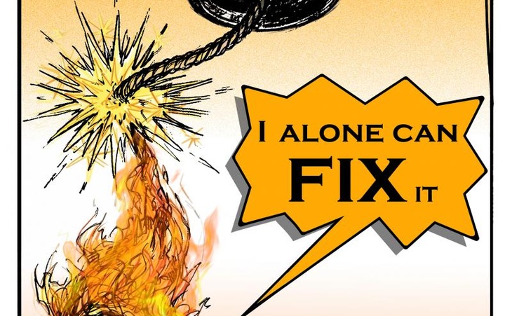 "I alone can fix it" Strait of Hormuz crisis