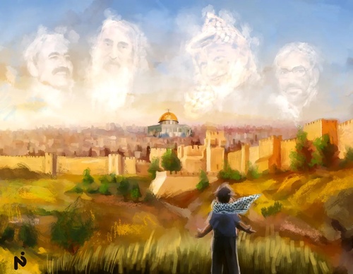 Galería de pintura de Nader Asmar - Palestina