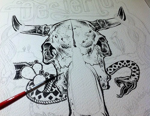 Gallery of Illustration & Graphic Works by Javier Medellin Puyou – Mexico