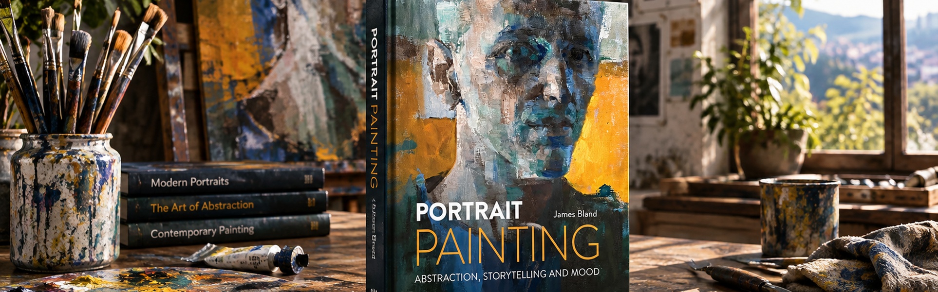 Portrait Painting: Abstraction, Storytelling and Mood by James Bland