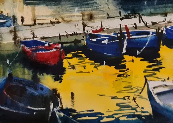 Gallery Of Watercolor By Daniel Pito Campos - Argentina