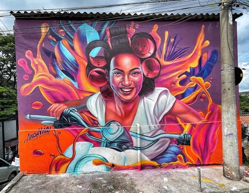 Galeria de arte de rua de Nestor Garcia Aka - República Dominicana