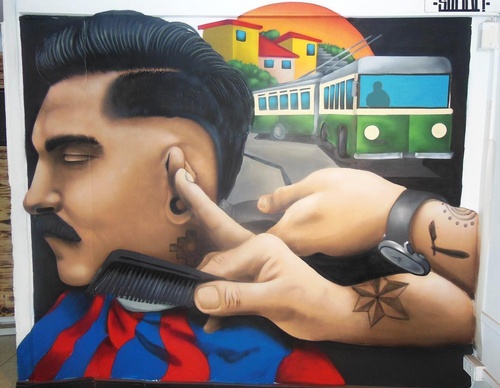Galería de arte callejero de Kevin Galassi - Chile
