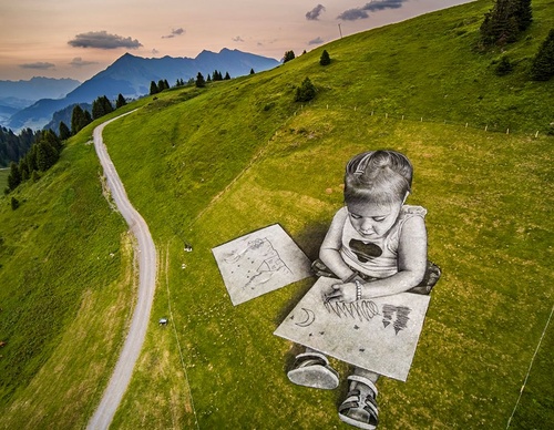 Gallery Of Street Art By Saype - France