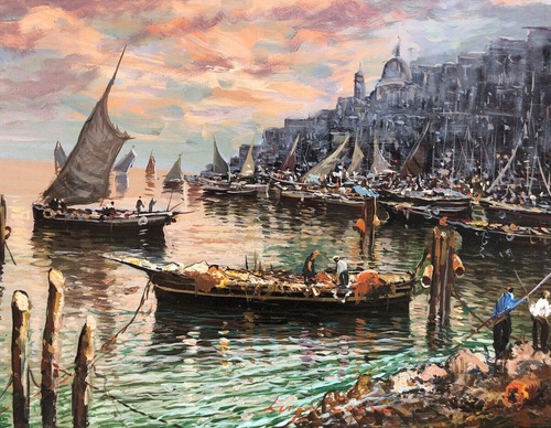 Galeria de pinturas de Benito Quinquela Martín Argentina