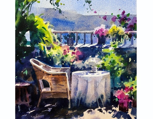 Gallery Of WaterColor Painting By Sofia Wu Mei - China