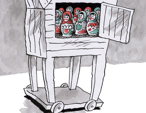 150 best cartoons by Julian Penapai-Romania