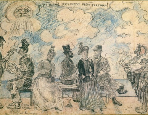 Galeria de pintura a óleo de James Ensor - Bélgica