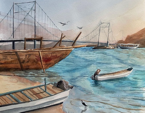 Galería de ilustraciones de Amjed Alsiyabi - Omán