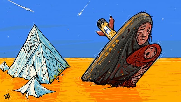 Harsh Gaza Winter  Miserable situation in refugee camps of Gaza during winter storms..