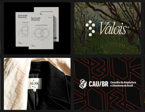Galería de trabajos de diseño gráfico y branding de Thiago ROCHA – Brasil