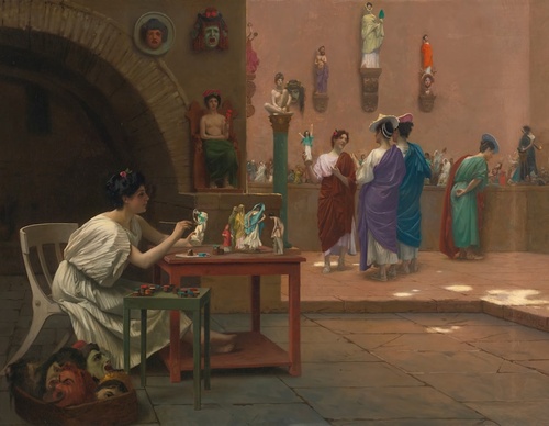 Galeria de pinturas de Jean Léon Gérôme - França