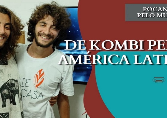 Gemelos viajan en una Kombi haciendo arte por Latinoamérica
