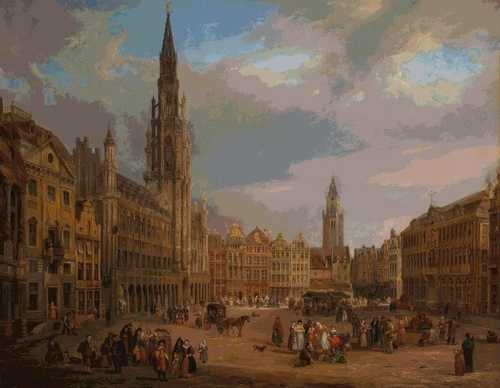 Galeria da Exposição Brafa Art Fair-Bélgica