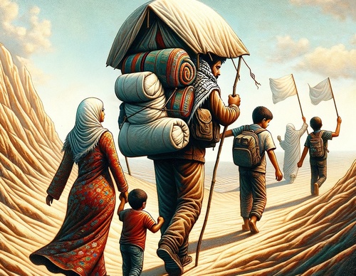 Gallery Of Illustration For Gaza By Malek Qreeqe - Palestine