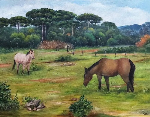 Gallery Of Painting By Celso Oliveira - Brazil