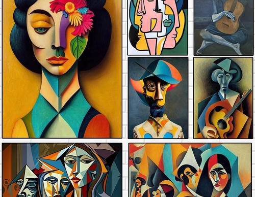 Galería del Cubismo de Pablo Picasso