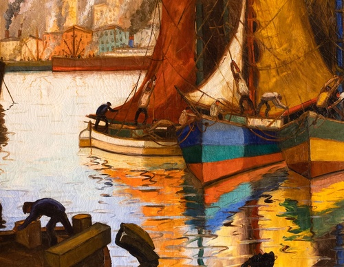 Galeria de pinturas de Benito Quinquela Martín Argentina