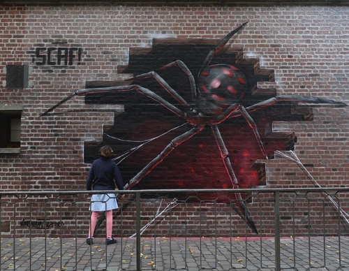 Gallery Of Street Art By Scaf Oner - France