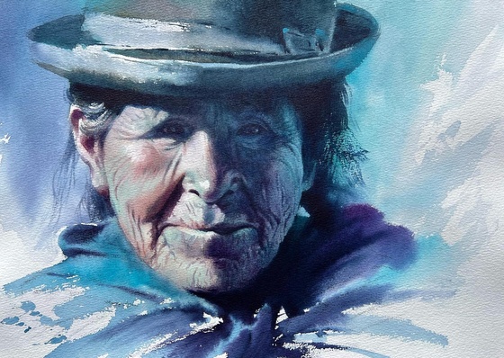 Gallery Of Watercolor Painting By Jorge Corpuna - Peru