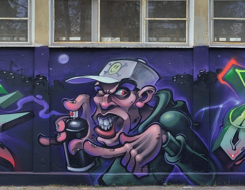 Galería de arte callejero de Ogryz - Brasil