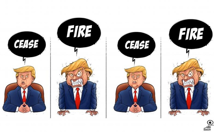 Trump's decisions regarding the war on Iran