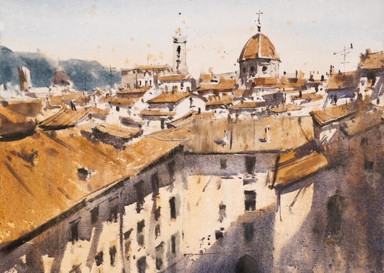 Gallery Of WaterColor Painting By Gabriel Canteros - Argentina