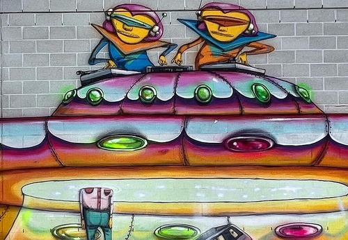 Gallery Of Street Art By Os Gêmeos - Brazil