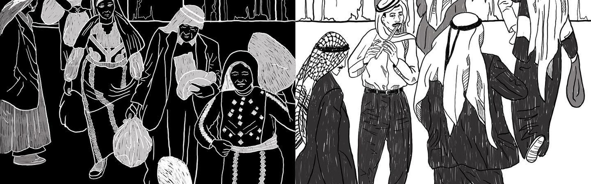 Galería de ilustraciones de Hadil Alsafadi - Palestina