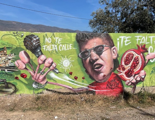 Galería de arte callejero de Nauni - España