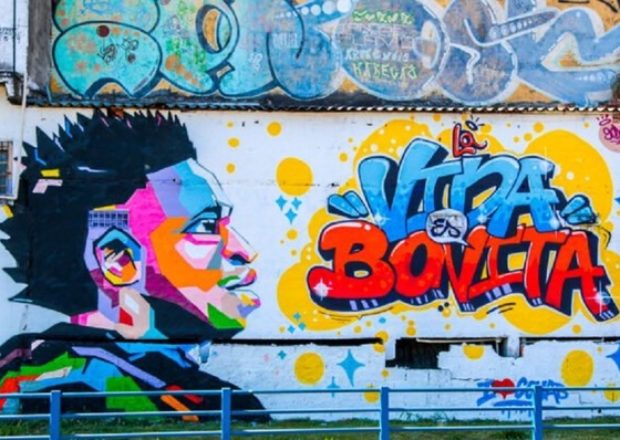 Uma das maiores galeria de arte urbana do Brasil