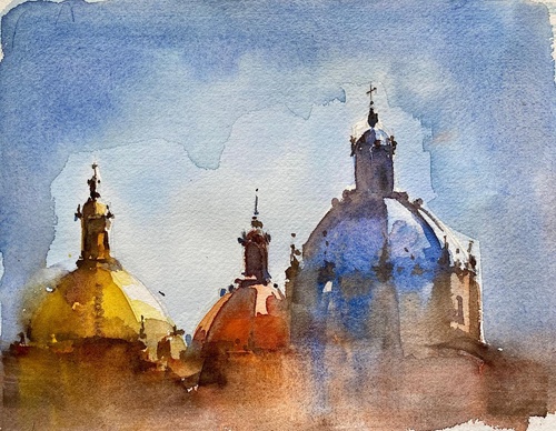 Galeria de pinturas em aquarela de Tere Lojero – México