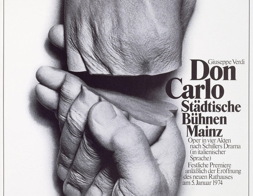 A selection of graphic design and poster works by Holger Matisse - Germany