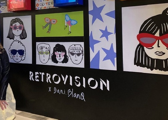 Ilustradora antofagastina expuso en destacada feria de arte nacional