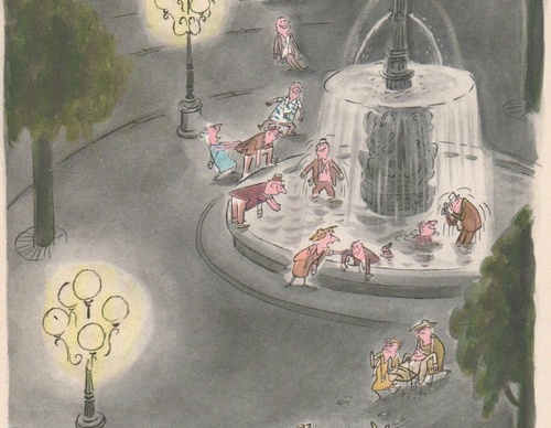 Galeria de cartuns de Jean-Jacques Sempé - França