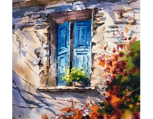 Gallery Of WaterColor Painting By Sofia Wu Mei - China