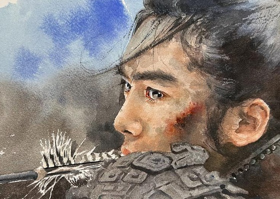 Gallery Of Watercolor Painting By Zhan Xiaobei - China