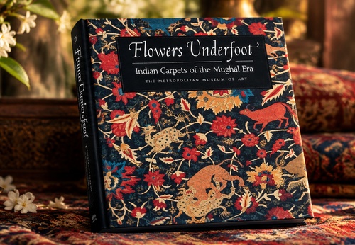 Flores bajo los pies: Alfombras indias de la era mogol