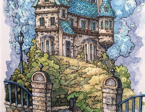 Galería de pintura de Audrey Rouvin - Francia