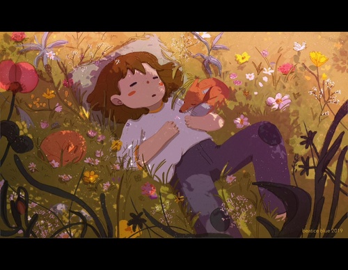 Gallery Of Illustration By Beatrice Blue - France