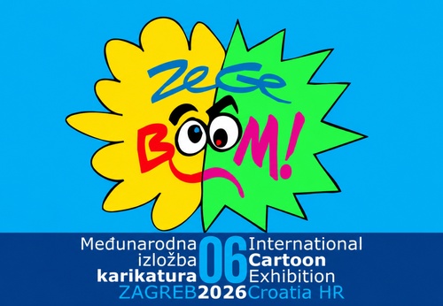 6º Concurso Internacional de Cartuns ZeGeBOOM! 2026 – Croácia