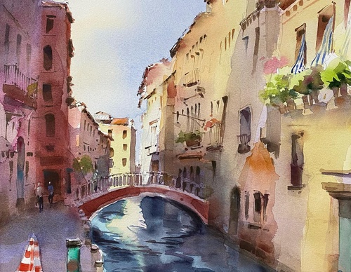 Galeria de pinturas em aquarela de Tere Lojero – México