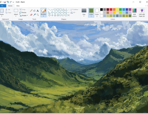Gallery Of Drawing With Windows Paint By Christian Young - USA_1