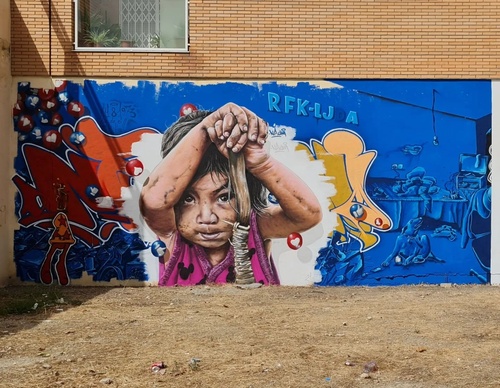 Galería de arte callejero de Nauni - España