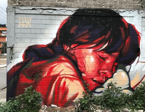 Galería de arte callejero de Paulo Villegas - México
