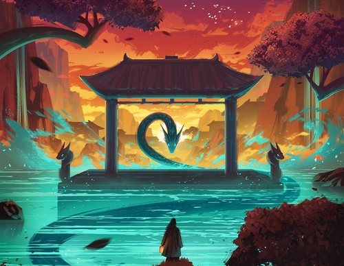 Galeria de ilustrações de Philip Sue - Nova Zelândia