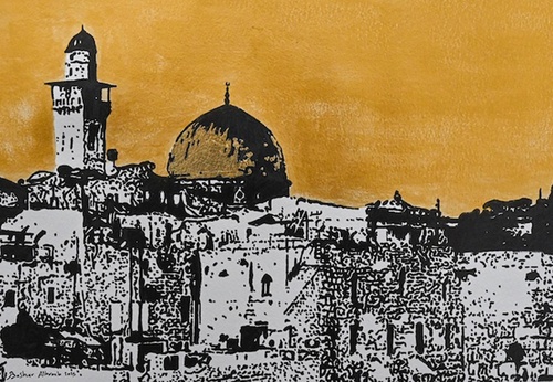 Galeria de Pinturas de Bashar Alhroub - Palestina