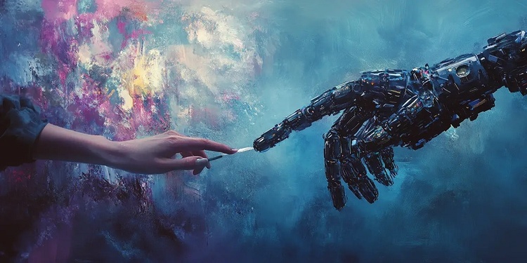 Como a IA ajuda os artistas a desenvolver novas ideias?