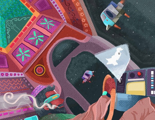 Gallery of illustration by Hazem Asif - Pakistan