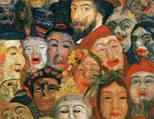 Galería de pintura al óleo de James Ensor - Bélgica